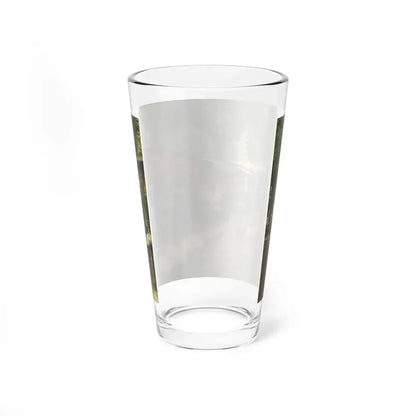 Old Lady in Black - Valencia, 1969 (Magazine Illustration) Pint Glass 16oz - Go Mug Yourself