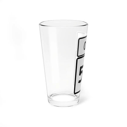Old Legislative Route 56 (California) (Road Sign) Pint Glass 16oz - Go Mug Yourself