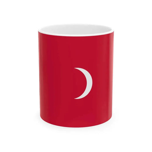 Old National Flag of the Maldives (Maldives) White Coffee Mug 11oz - Go Mug Yourself