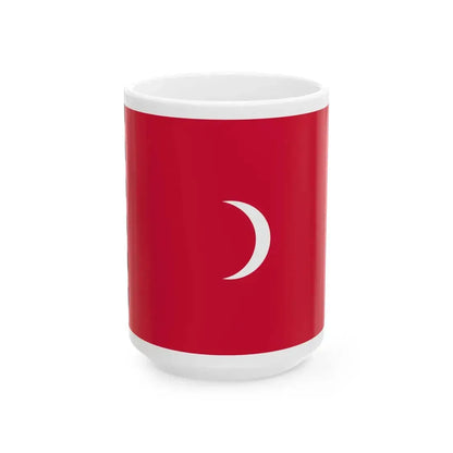 Old National Flag of the Maldives (Maldives) White Coffee Mug 15oz - Go Mug Yourself