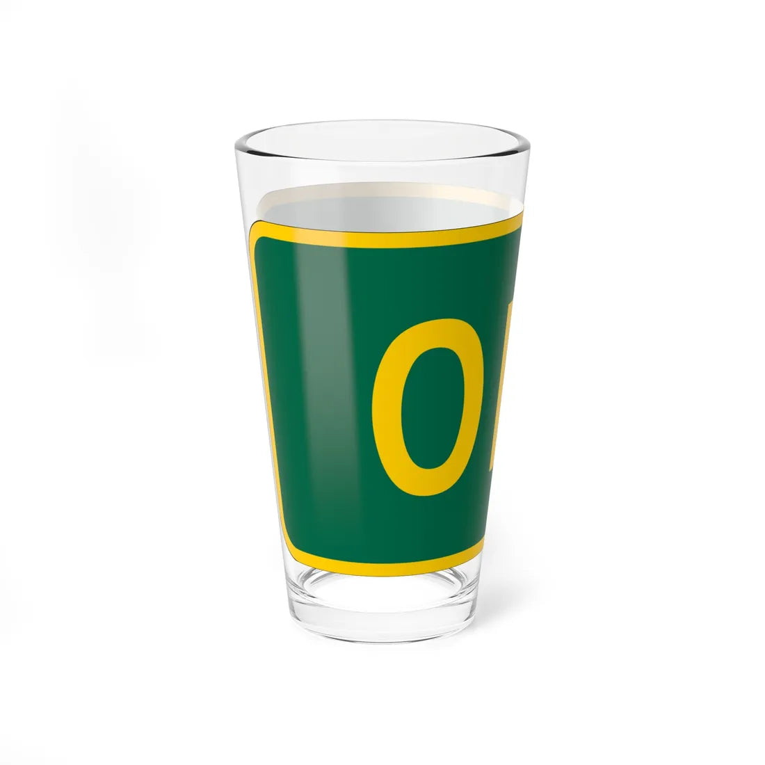 Old plate GSP (New Jersey) (Road Sign) Pint Glass 16oz - Go Mug Yourself