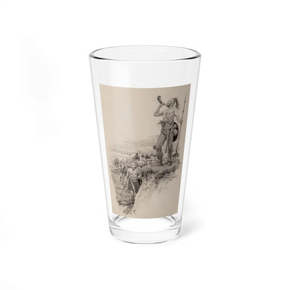 Old Tales Re-told, Britannia and Eve magazine interior illustration, May 1, 1940 (Magazine Illustration) Pint Glass 16oz-16oz-Go Mug Yourself