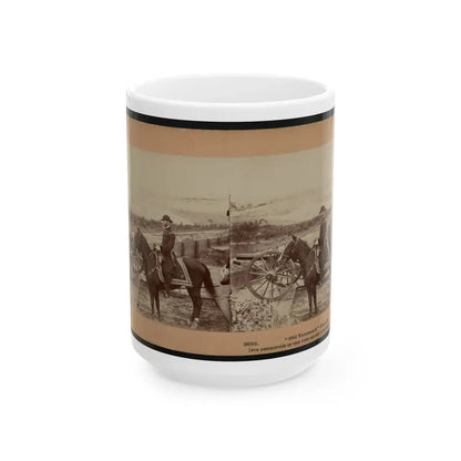 Old Tecumseh  Himself (U.S. Civil War) White Coffee Mug 15oz - Go Mug Yourself
