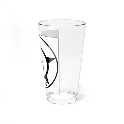 Old Texas 15 (Texas) (Road Sign) Pint Glass 16oz - Go Mug Yourself