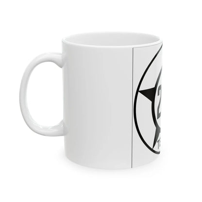 Old Texas 20A (Texas) (Road Sign) White Coffee Mug - Go Mug Yourself