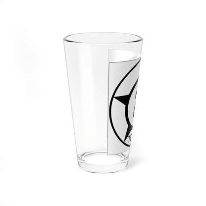 Old Texas 21 (Texas) (Road Sign) Pint Glss 16oz - Go Mug Yourself