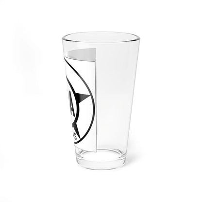 Old Texas 23A (Texas) (Road Sign) Pint Glss 16oz - Go Mug Yourself