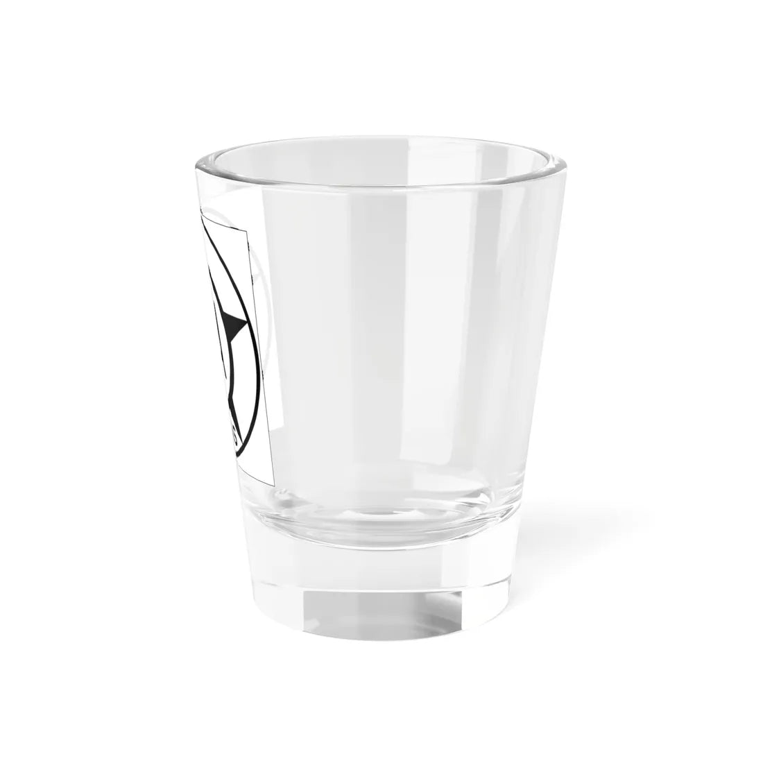 Old Texas 2A (Texas) (Road Sign) Shot Glass 1.5oz - Go Mug Yourself