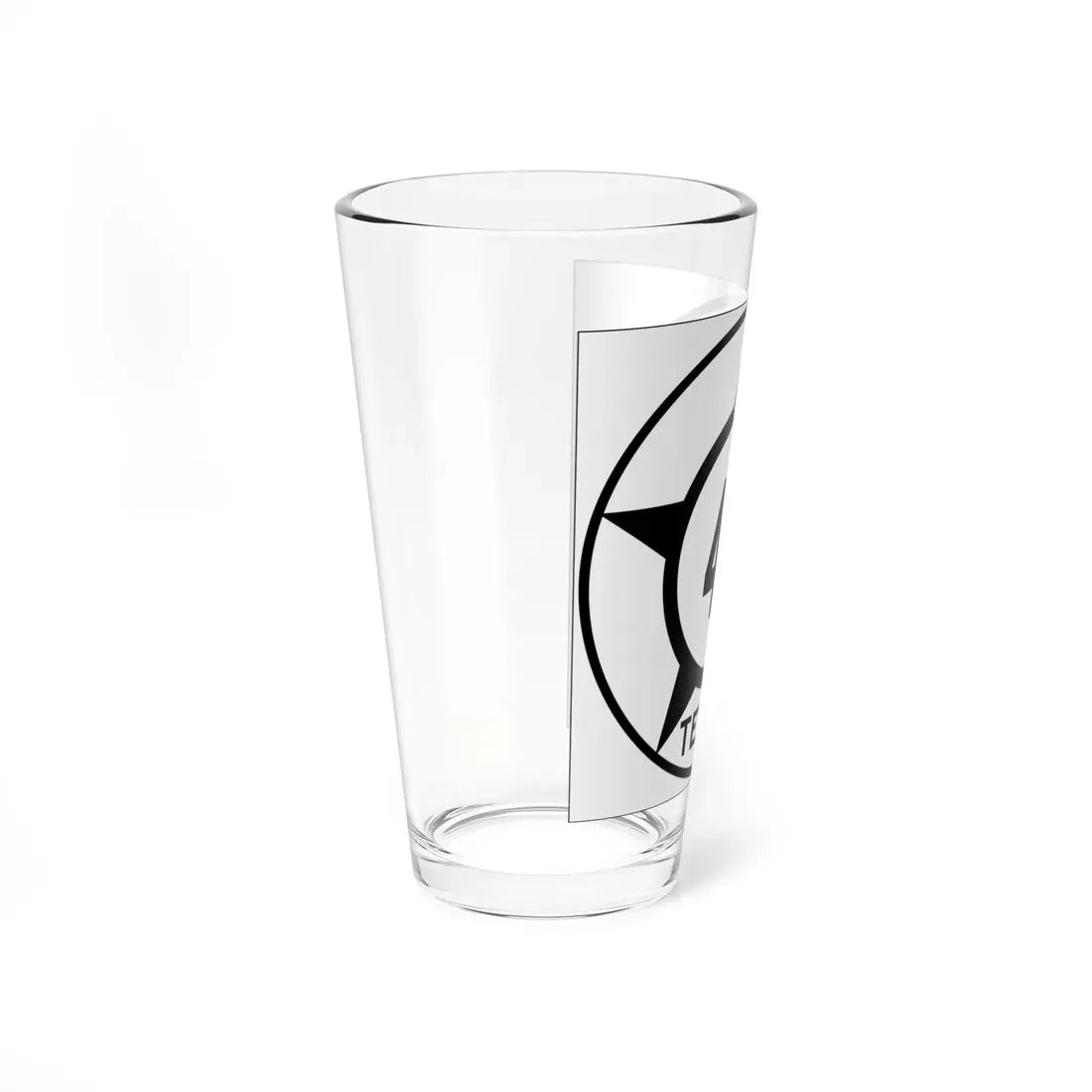 Old Texas 40 (Texas) (Road Sign) Pint Glass 16oz - Go Mug Yourself