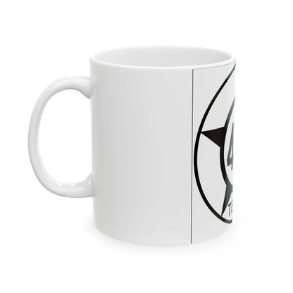 Old Texas 43A (Texas) (Road Sign) White Coffee Mug - Go Mug Yourself