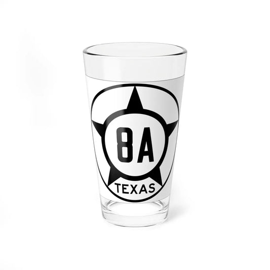 Old Texas 8A (Texas) (Road Sign) Pint Glss 16oz 16oz - Go Mug Yourself