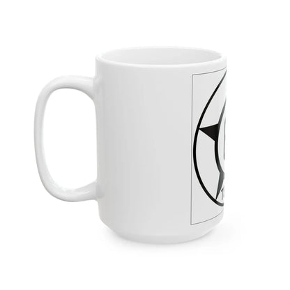 Old Texas 8A (Texas) (Road Sign) White Coffee Mug - Go Mug Yourself