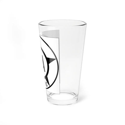 Old Texas 9A (Texas) (Road Sign) Pint Glss 16oz - Go Mug Yourself