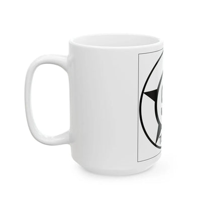Old Texas 9A (Texas) (Road Sign) White Coffee Mug - Go Mug Yourself