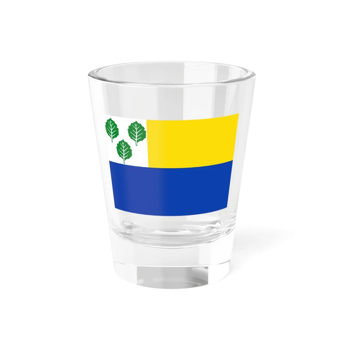 Oldebroek vlag (Netherlands) Shot Glass 1.5oz 1.5oz - Go Mug Yourself