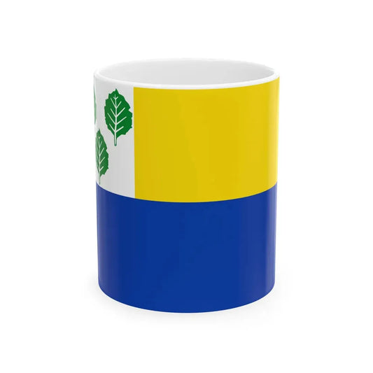 Oldebroek vlag (Netherlands) White Coffee Mug 11oz - Go Mug Yourself