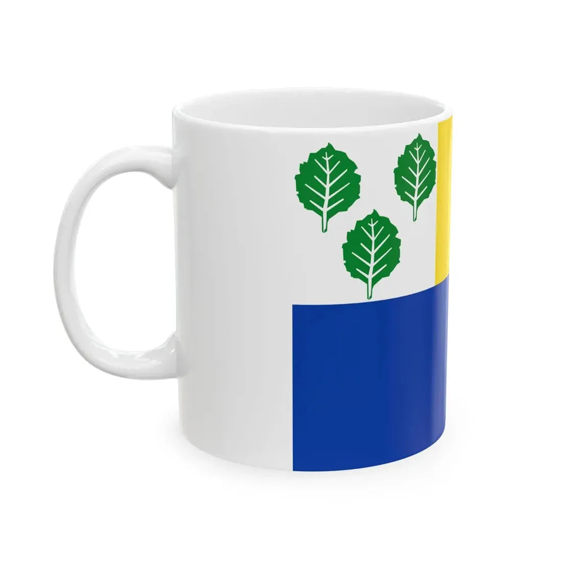 Oldebroek vlag (Netherlands) White Coffee Mug - Go Mug Yourself