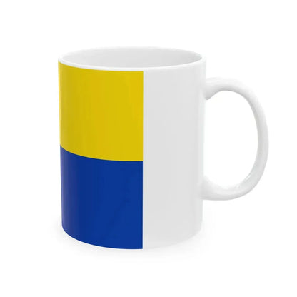 Oldebroek vlag (Netherlands) White Coffee Mug - Go Mug Yourself