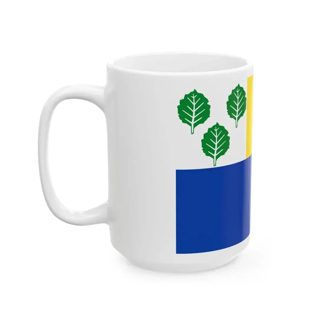 Oldebroek vlag (Netherlands) White Coffee Mug - Go Mug Yourself