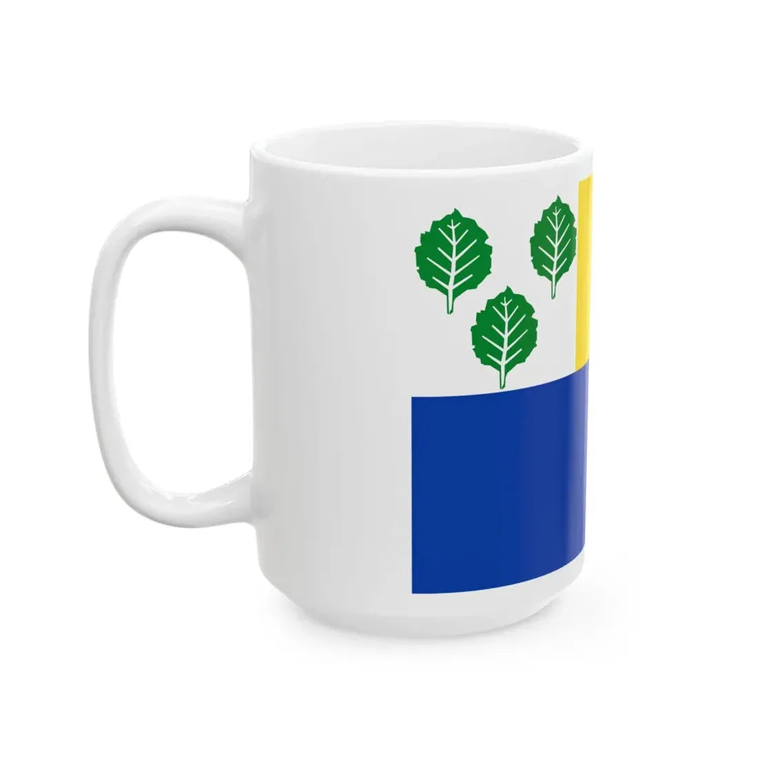 Oldebroek vlag (Netherlands) White Coffee Mug - Go Mug Yourself