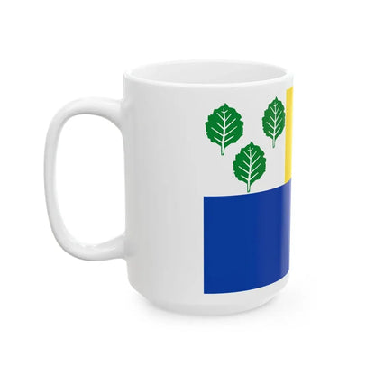 Oldebroek vlag (Netherlands) White Coffee Mug - Go Mug Yourself