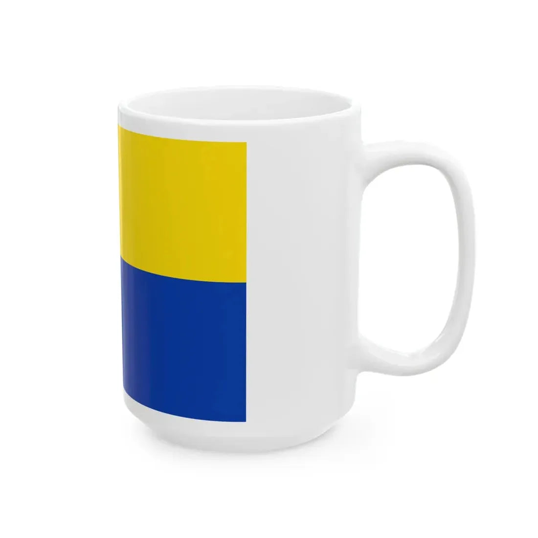 Oldebroek vlag (Netherlands) White Coffee Mug - Go Mug Yourself