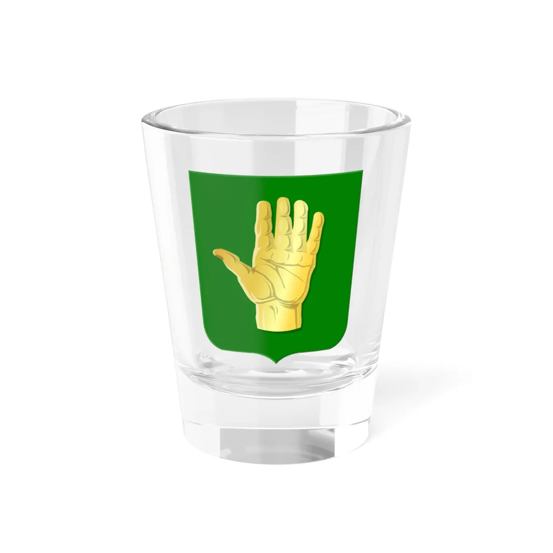 Oldemarkt wapen (Netherlands) (Coat of Arms) Shot Glass 1.5oz 1.5oz - Go Mug Yourself