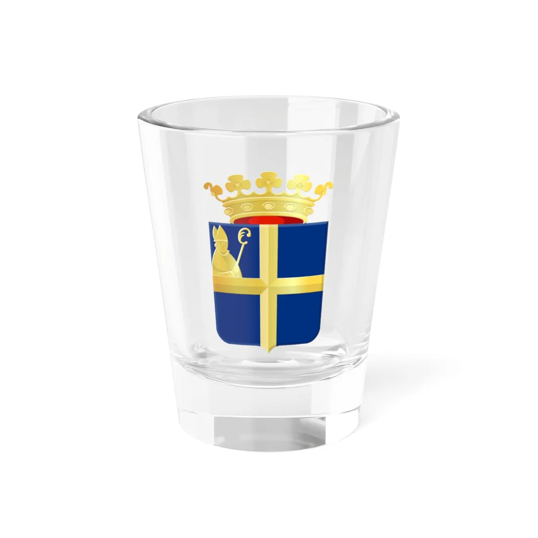 Oldenzaal wapen (Netherlands) (Coat of Arms) Shot Glass 1.5oz 1.5oz - Go Mug Yourself