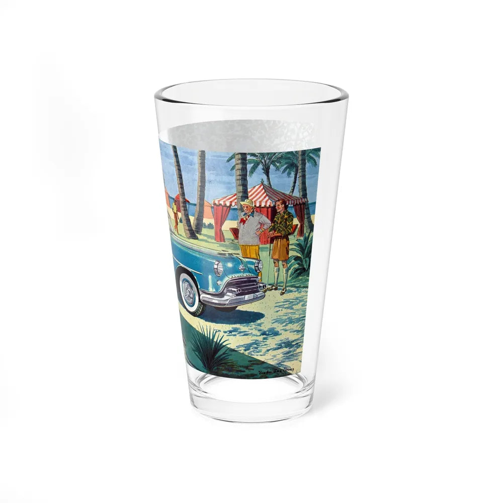 Oldsmobile Starfire, Esquire magazine, 1954 (Magazine Illustration) Pint Glass 16oz-Go Mug Yourself