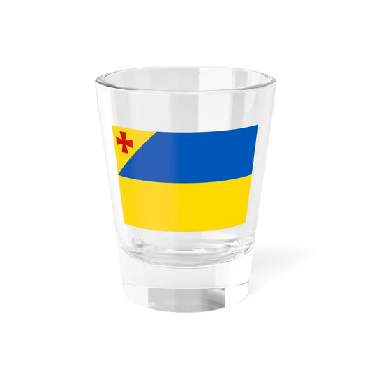 Oleksandriia Raion flag (Ukraine) Shot Glass 1.5oz 1.5oz - Go Mug Yourself