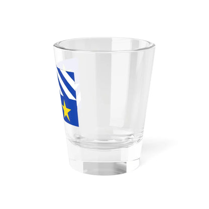 Olen vlag (Belgium) Shot Glass 1.5oz - Go Mug Yourself