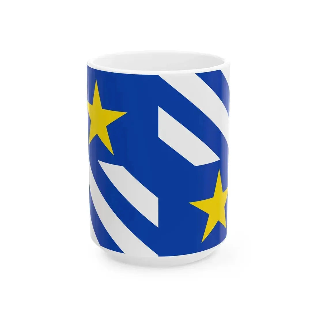 Olen vlag (Belgium) White Coffee Mug 15oz - Go Mug Yourself