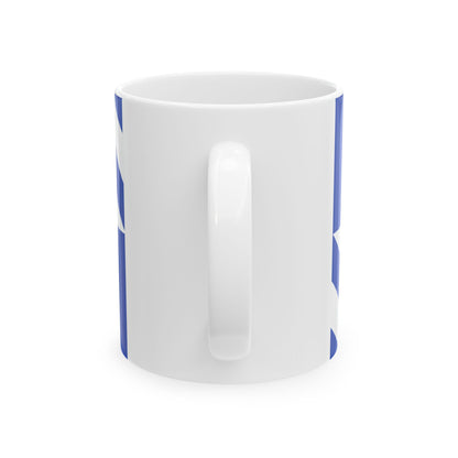 Olen vlag (Belgium) White Coffee Mug-Go Mug Yourself