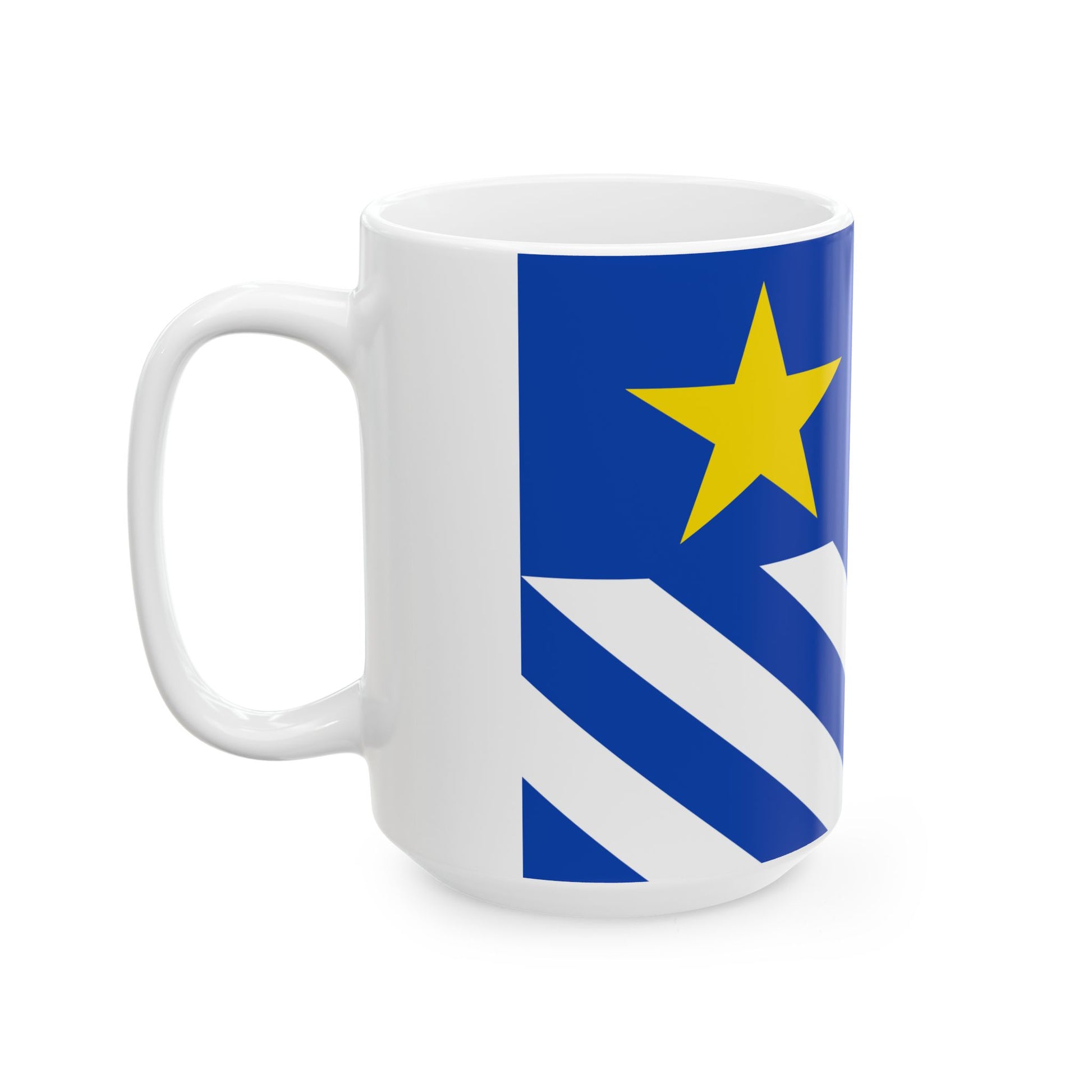 Olen vlag (Belgium) White Coffee Mug-Go Mug Yourself