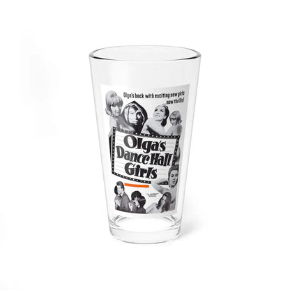 OLGA'S DANCE HALL GIRLS 1969 Movie Poster - Pint Glass 16oz 16oz - Go Mug Yourself