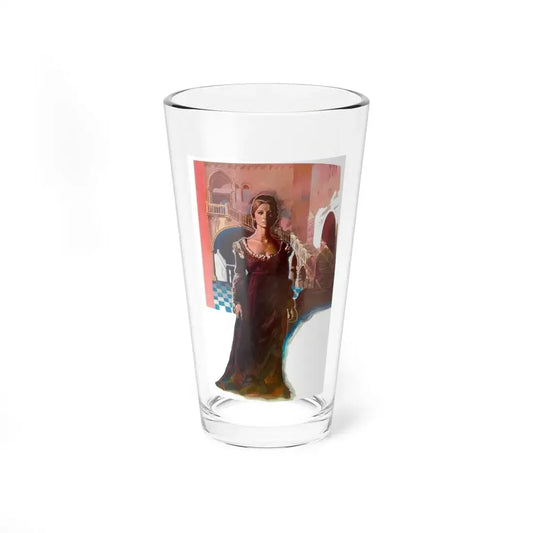 Olivia. William Shakespeare - Twelfth Night (Pan Books, 1972) (Magazine Illustration) Pint Glass 16oz 16oz - Go Mug Yourself