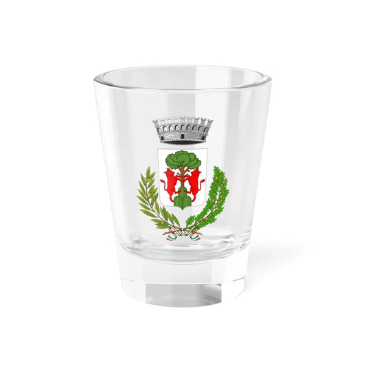 Olmedo-Stemma (Italy) (Coat of Arms) Shot Glass 1.5oz 1.5oz - Go Mug Yourself
