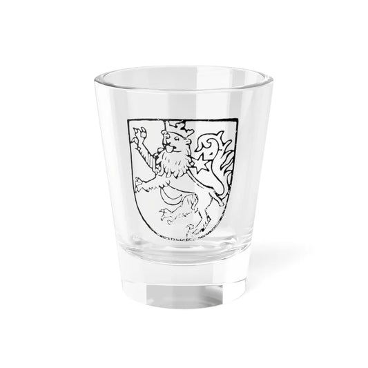 Oltenia1483 svg version (Oman) (Coat of Arms) Shot Glass 1.5oz 1.5oz - Go Mug Yourself