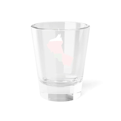 Oman-Flagmap (Oman) Shot Glass 1.5oz - Go Mug Yourself