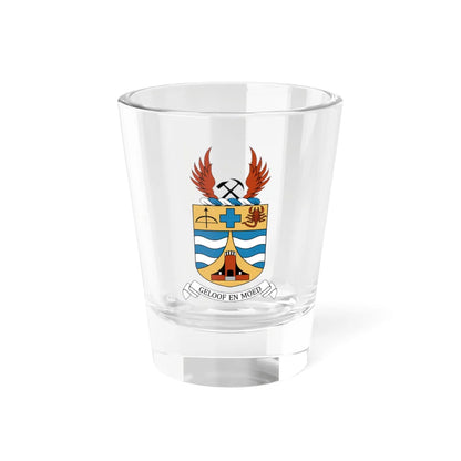 Omaruru COA (Namibia) (Coat of Arms) Shot Glass 1.5oz 1.5oz - Go Mug Yourself