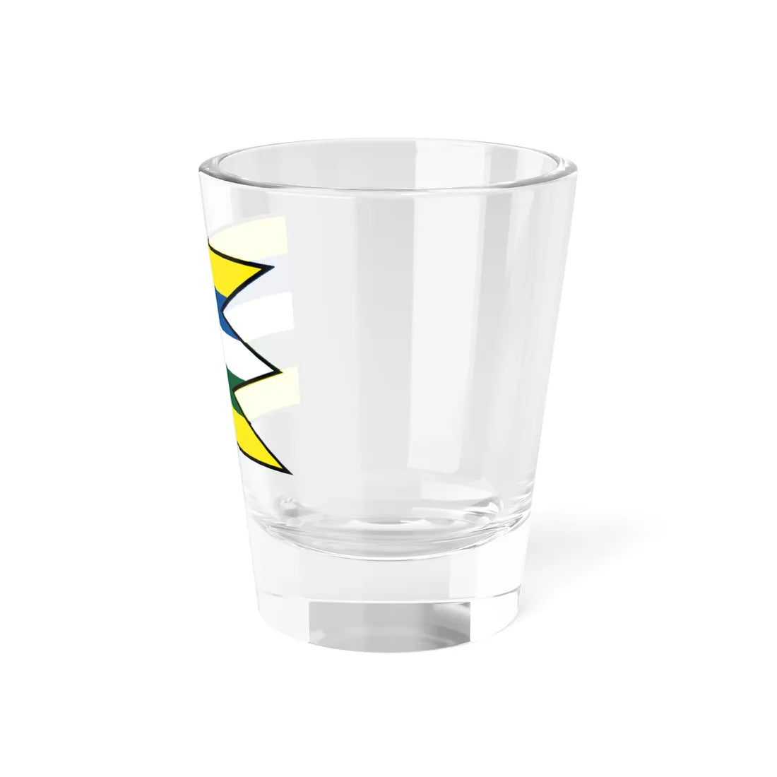 Omastina Banovce Nad Bebravou Flag (Slovakia) Shot Glass 1.5oz - Go Mug Yourself