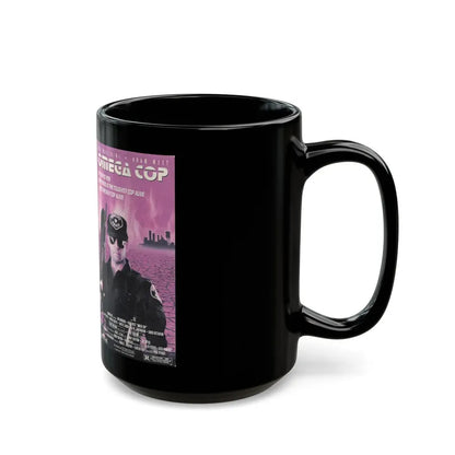 OMEGA COP (VHS COVER) - Black Coffee Mug - Go Mug Yourself