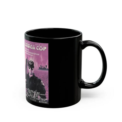 OMEGA COP (VHS COVER) - Black Coffee Mug - Go Mug Yourself
