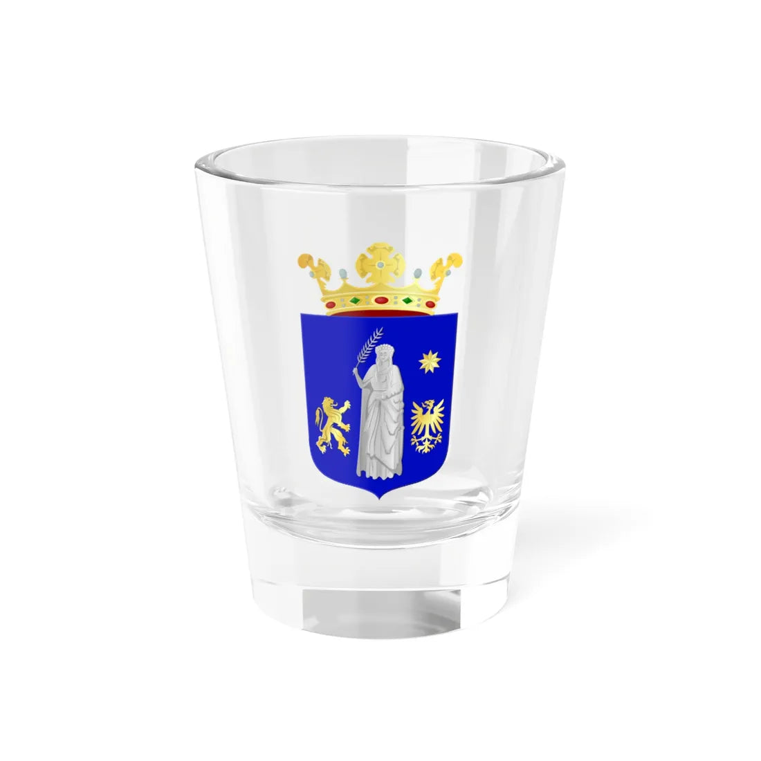 Ommen wapen (Netherlands) (Coat of Arms) Shot Glass 1.5oz 1.5oz - Go Mug Yourself