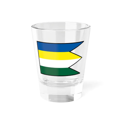 Omsenie Trencin Flag (Slovakia) Shot Glass 1.5oz 1.5oz - Go Mug Yourself