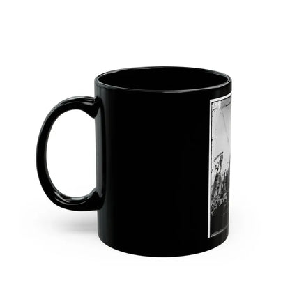 On Deck Of U.S.S. Arago, Off Charleston, Sc (U.S. Civil War) Black Coffee Mug - Go Mug Yourself