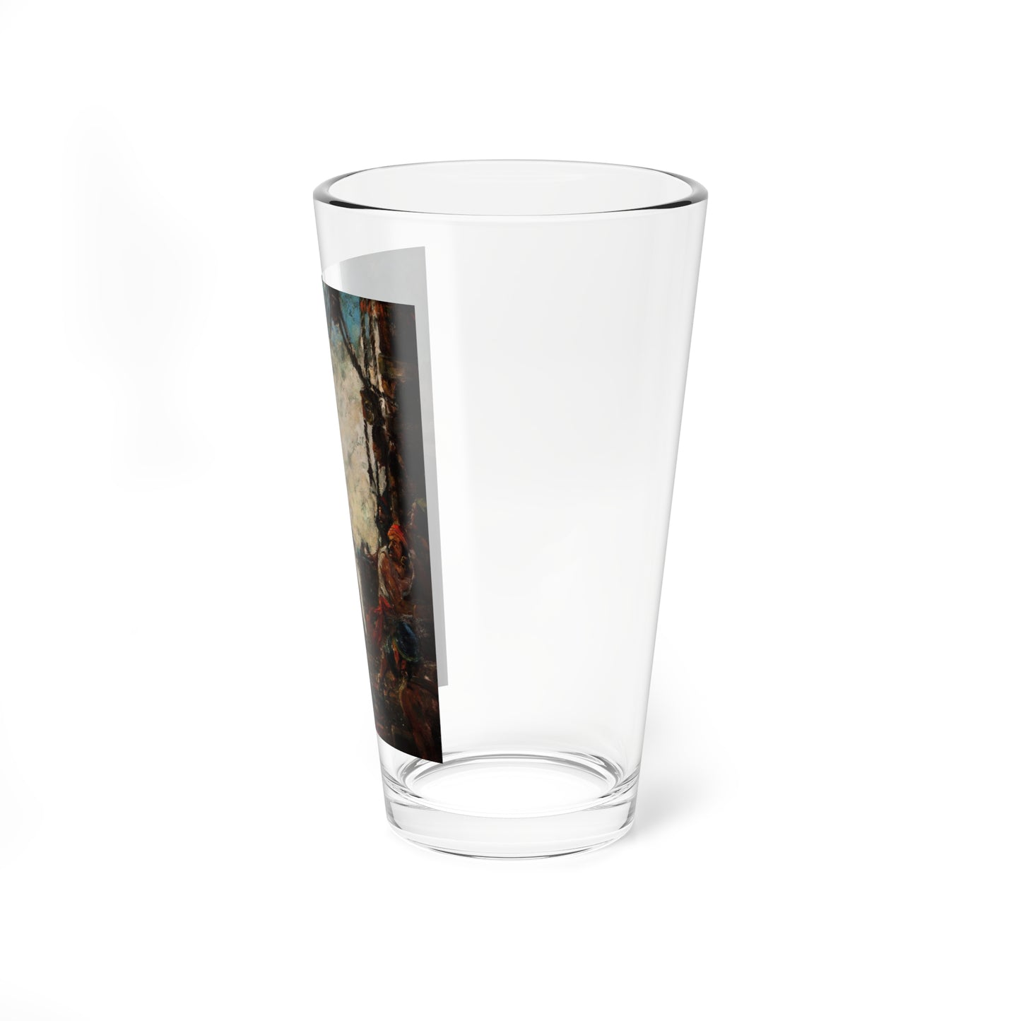 On Deck, Treasure Island interior illustration (Magazine Illustration) Pint Glass 16oz-Go Mug Yourself