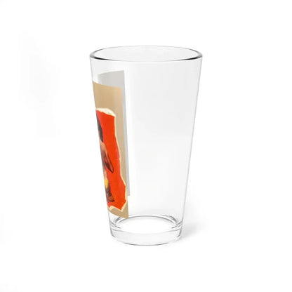 On Her Knees - Pint Glass 16oz - Go Mug Yourself