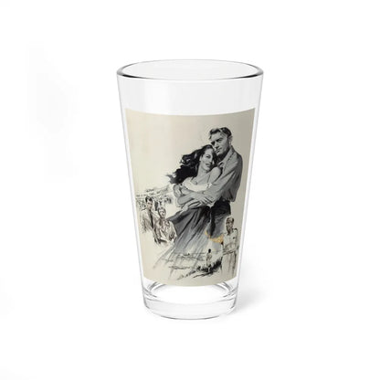 On the Beach, movie advertisement, 1959 (2) (Magazine Illustration) Pint Glass 16oz-16oz-Go Mug Yourself