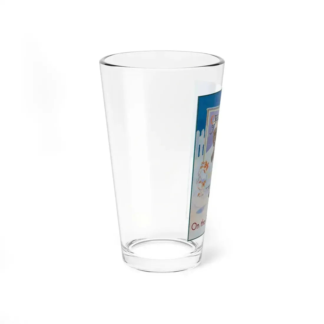 On the Road to Health, Cream of Wheat advertisement (Magazine Illustration) Pint Glass 16oz - Go Mug Yourself